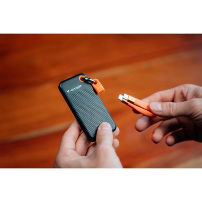 Verbatim Pocket SSD USB 3.2  2TB Black/Orange               32197