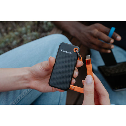Verbatim Pocket SSD USB 3.2  2TB Black/Orange               32197