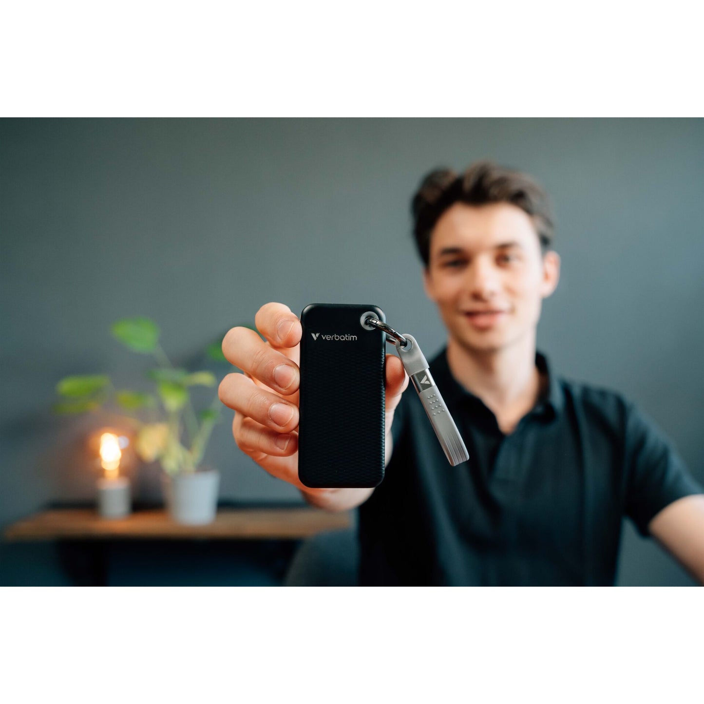 Verbatim Pocket SSD USB 3.2  2TB Black/Grey                 32194