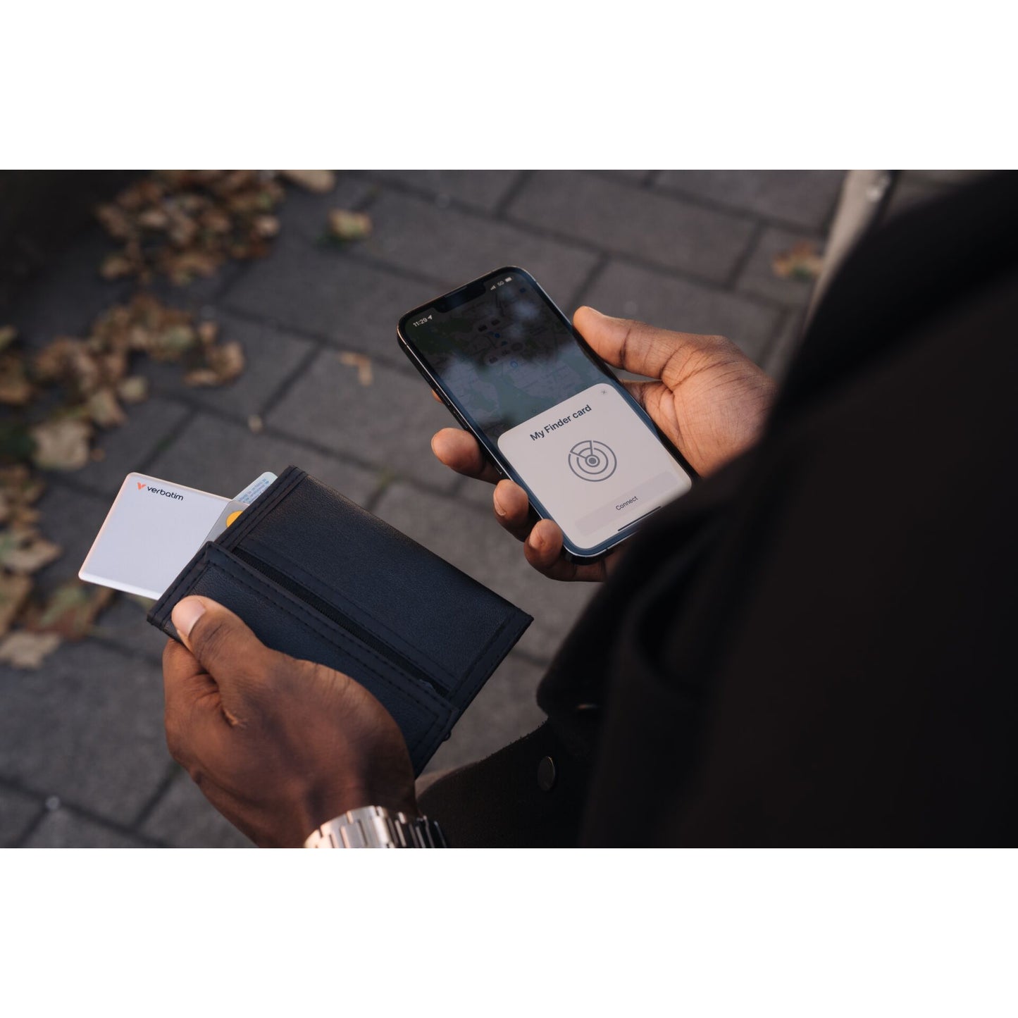 Verbatim My Finder Card silber Bluetooth MYFCR-01S        32139