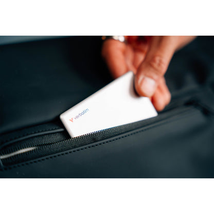 1x3 Verbatim My Finder Card BT schw.silb.weiß MYFCR-03BSW 32141