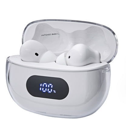 Intenso Buds Plus  dig. Display True Wireless Headphones white
