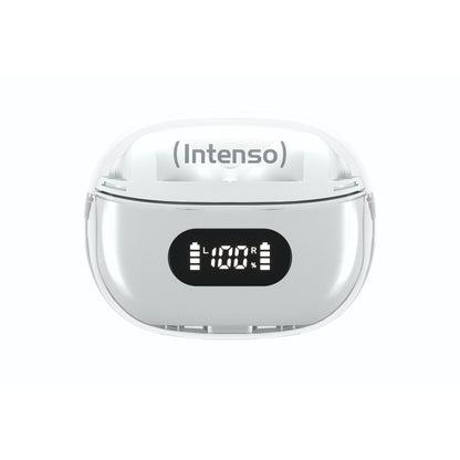 Intenso Buds Plus  dig. Display True Wireless Headphones white
