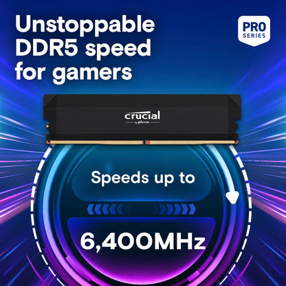 Crucial Pro DDR5-6400 Kit   32GB 2x16GB UDIMM CL38 B Overclocking