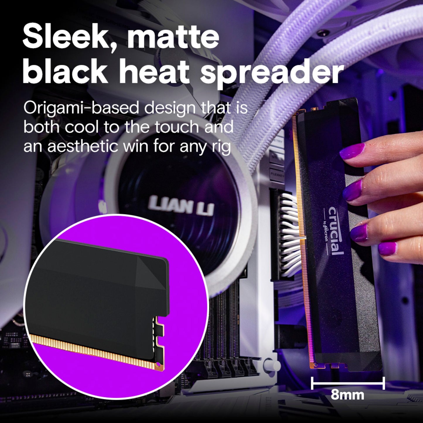 Crucial Pro DDR5-6400 Kit   32GB 2x16GB UDIMM CL38 B Overclocking