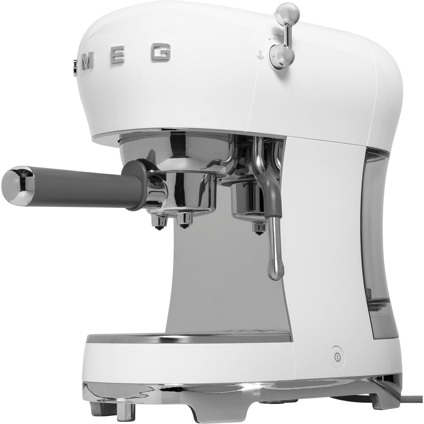 SMEG ECF02WHEU Siebträgermaschine weiß