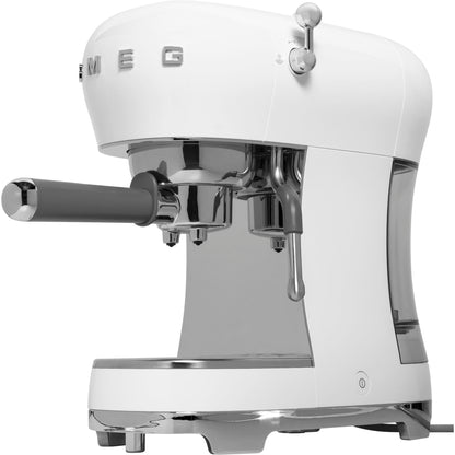 SMEG ECF02WHEU Siebträgermaschine weiß