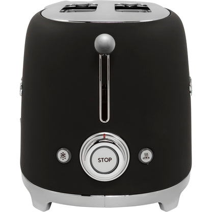 SMEG TSF01BLMEU Toaster schwarz matt