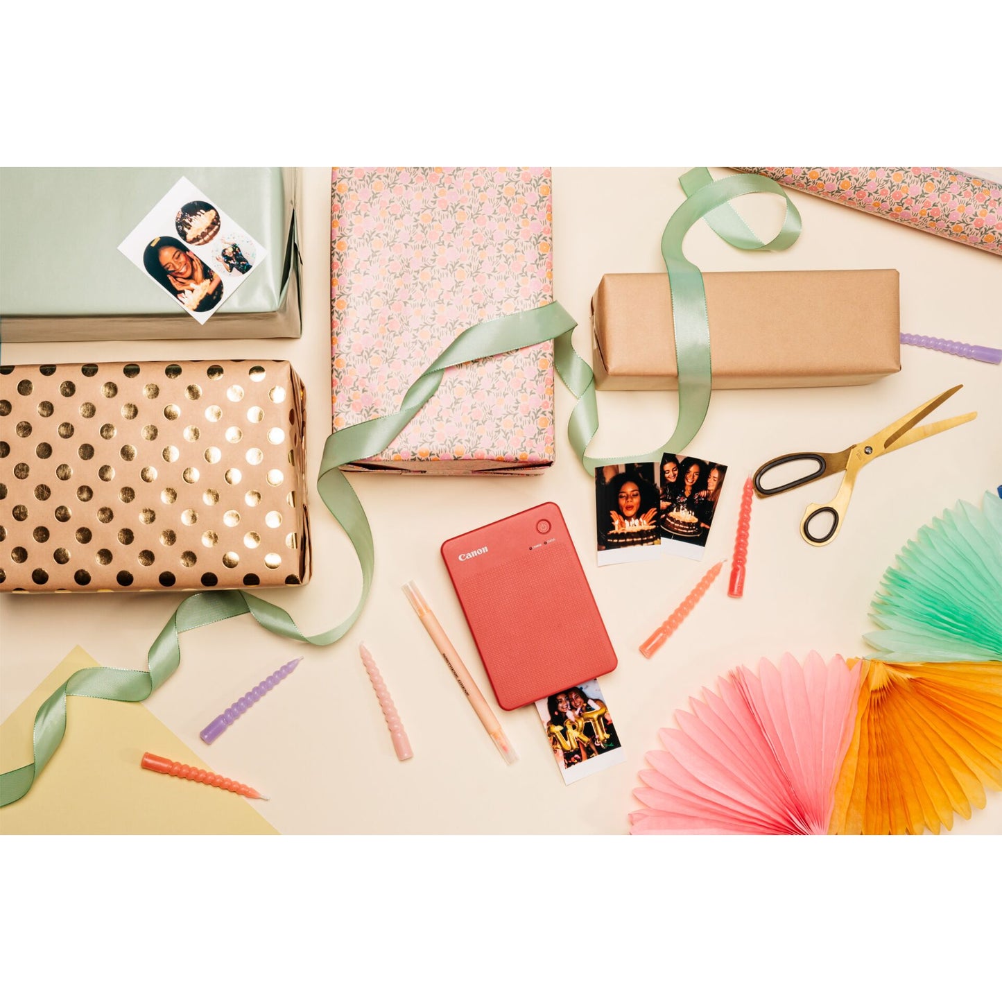 Canon Selphy QX 20 terracotta red