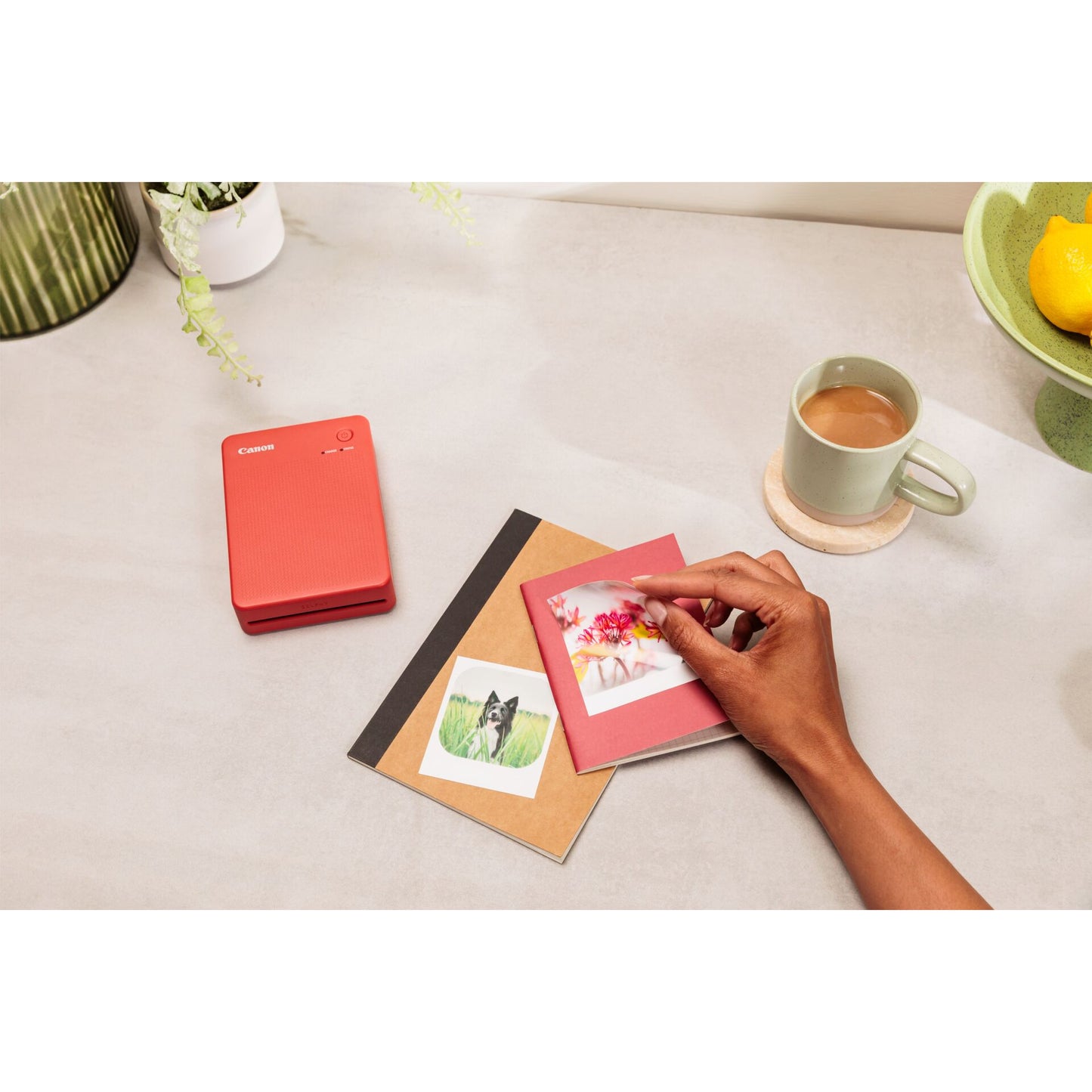 Canon Selphy QX 20 terracotta red