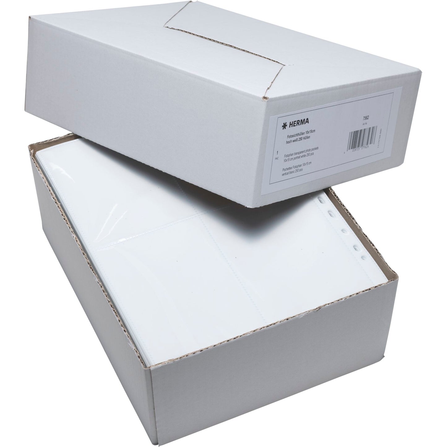 Herma fotophan 10x15 vert. white 250 Sheets                  7562