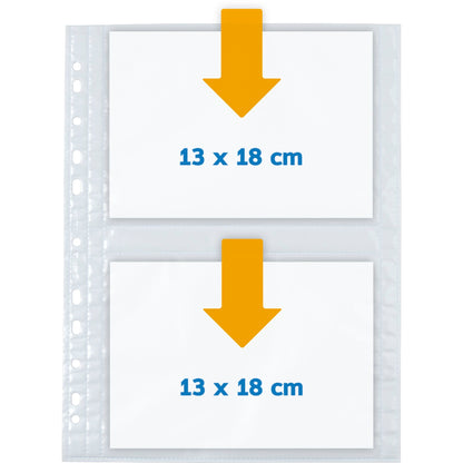 Herma fotophan 13x18 horiz.white 250 Sheets                  7564