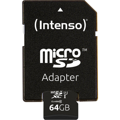 Intenso microSDXC Card      64GB Class 10 UHS-I Premium