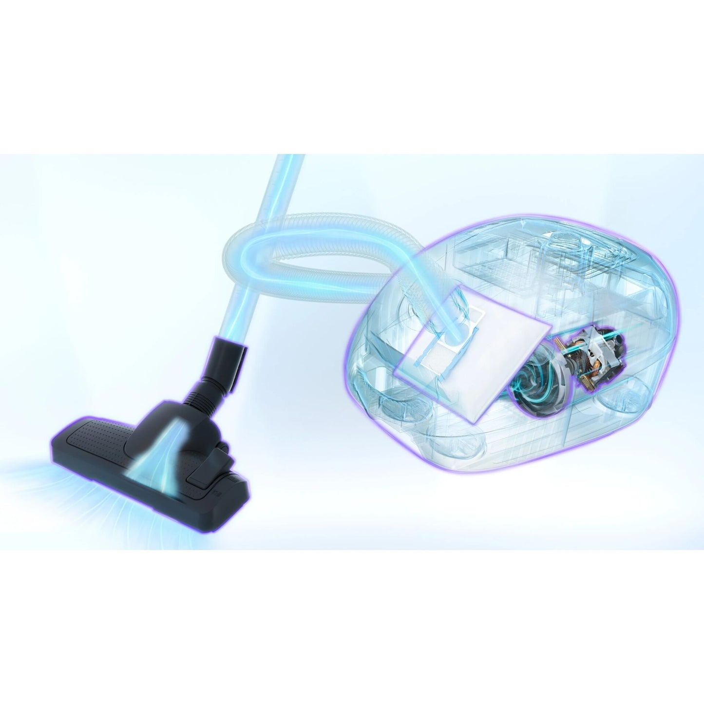 Bosch BGB 75XSIL ProSilence Series 8, white