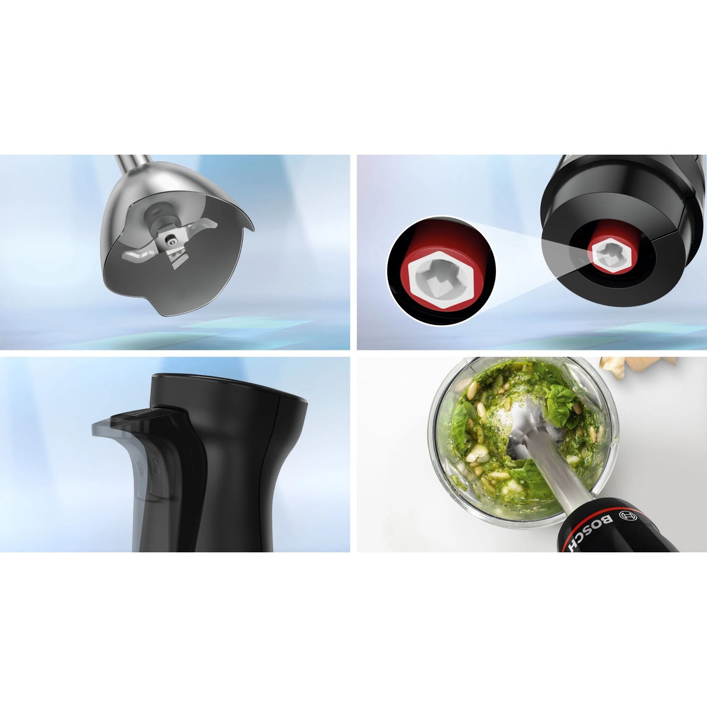 Bosch MSM 4B6V2 ErgoMaster Serie 4 black / grey