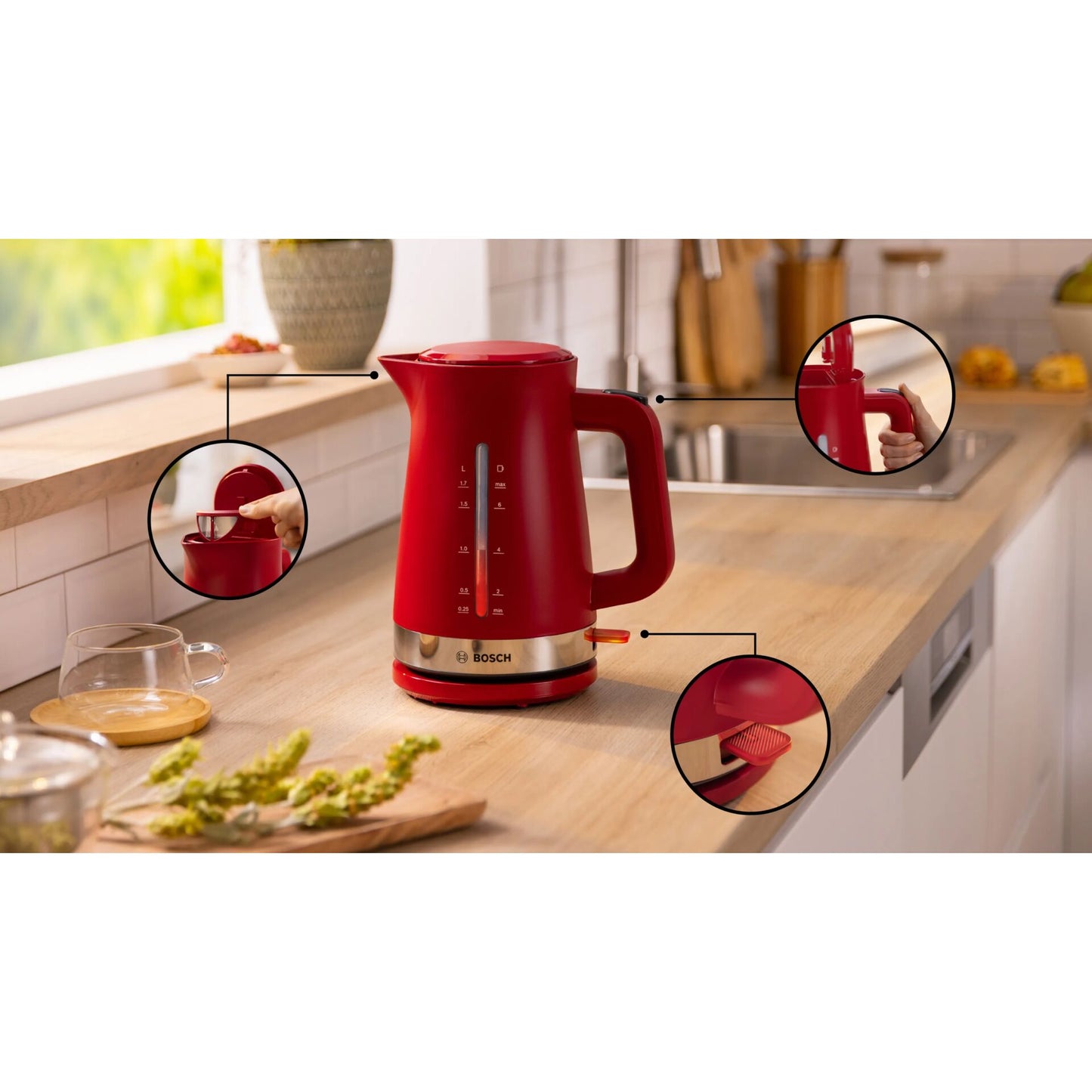 Bosch TWK 4M224 MyMoment red