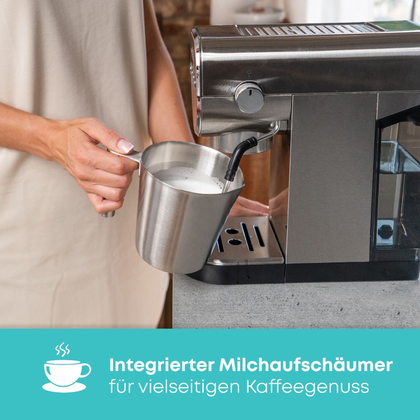 Proficook PC-ES-KA 1265 Siebträger und Kapsel