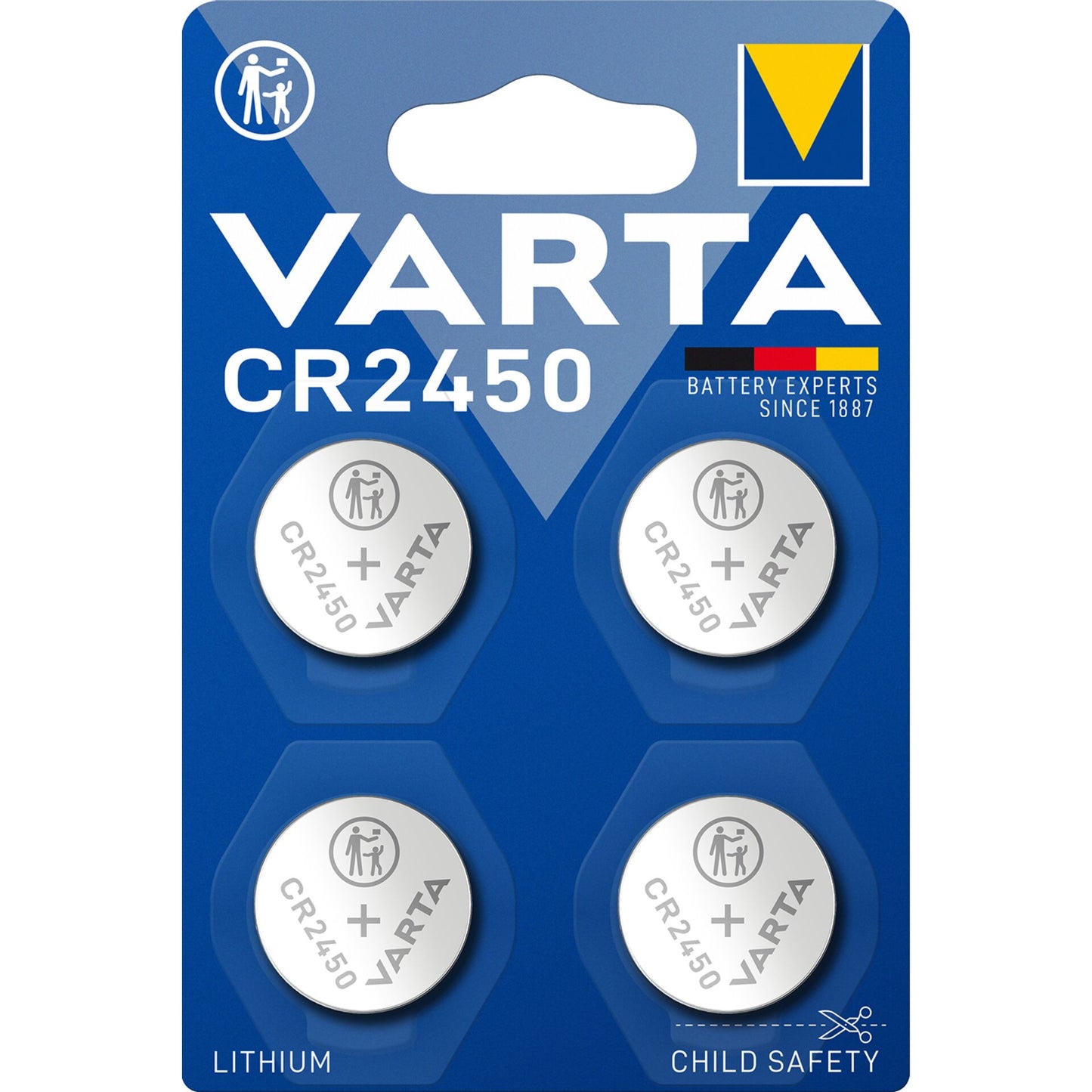 1x4 Varta electronic CR 2450 06450101404