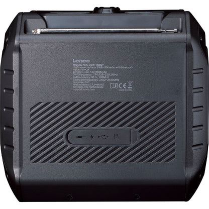 Lenco ODR-160GY grey