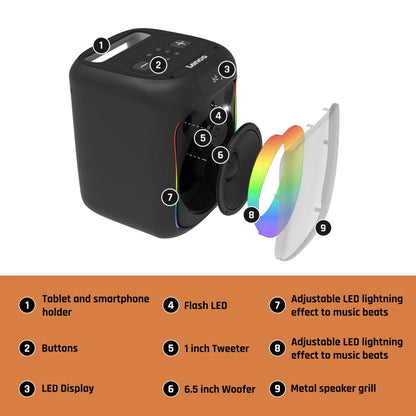 Lenco PA-101BK black