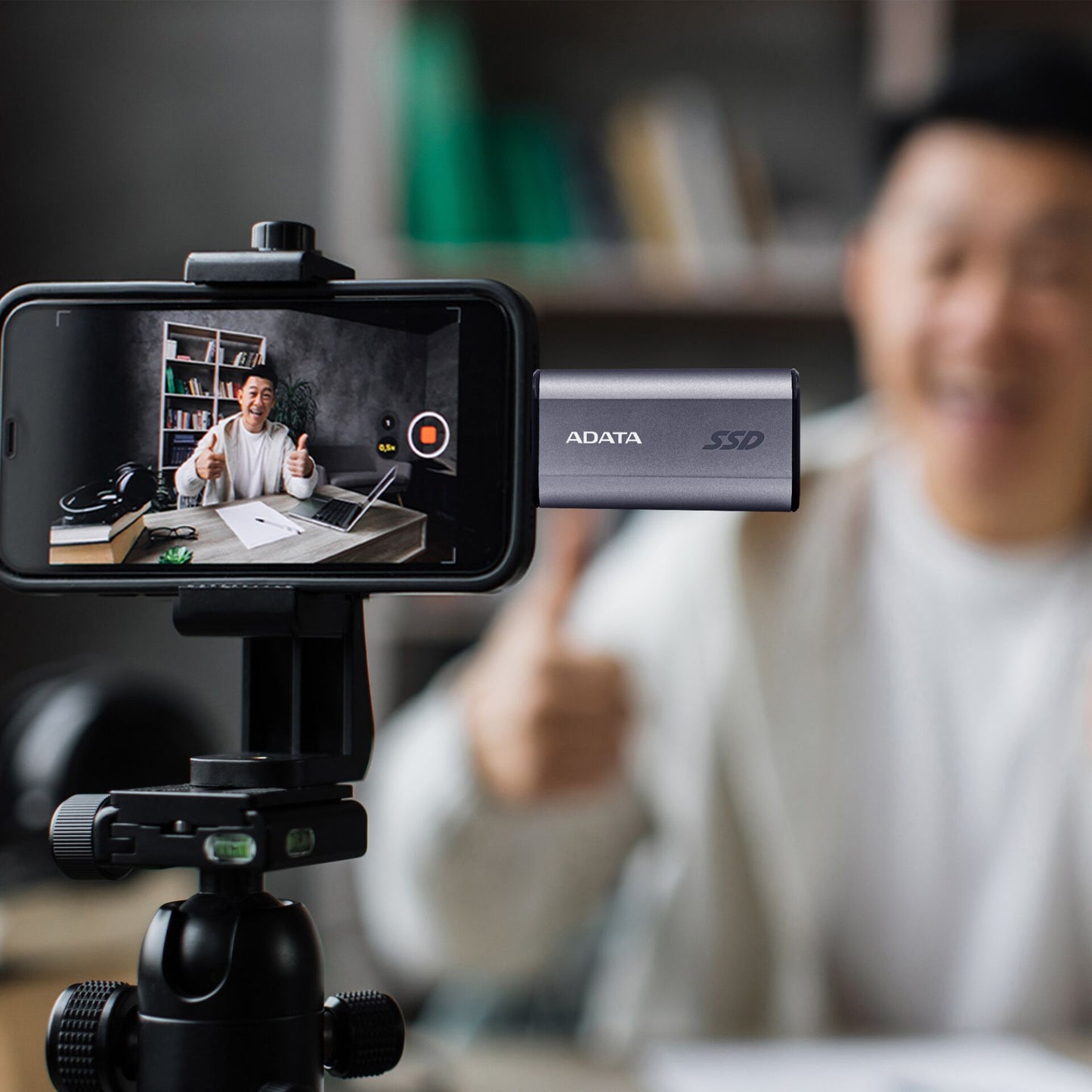 ADATA Externe SSD SC750      2TB Plug&Go Silver 1050/1000