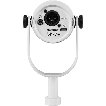 Shure MV7+ weiß