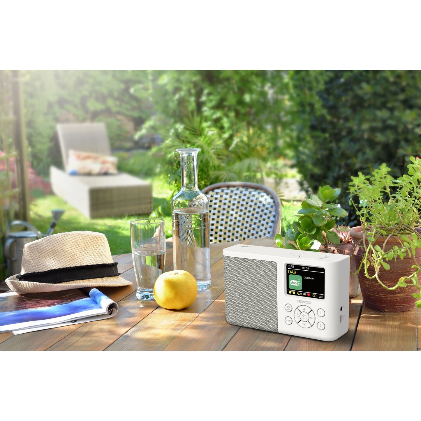 Kenwood CR-M33DAB white