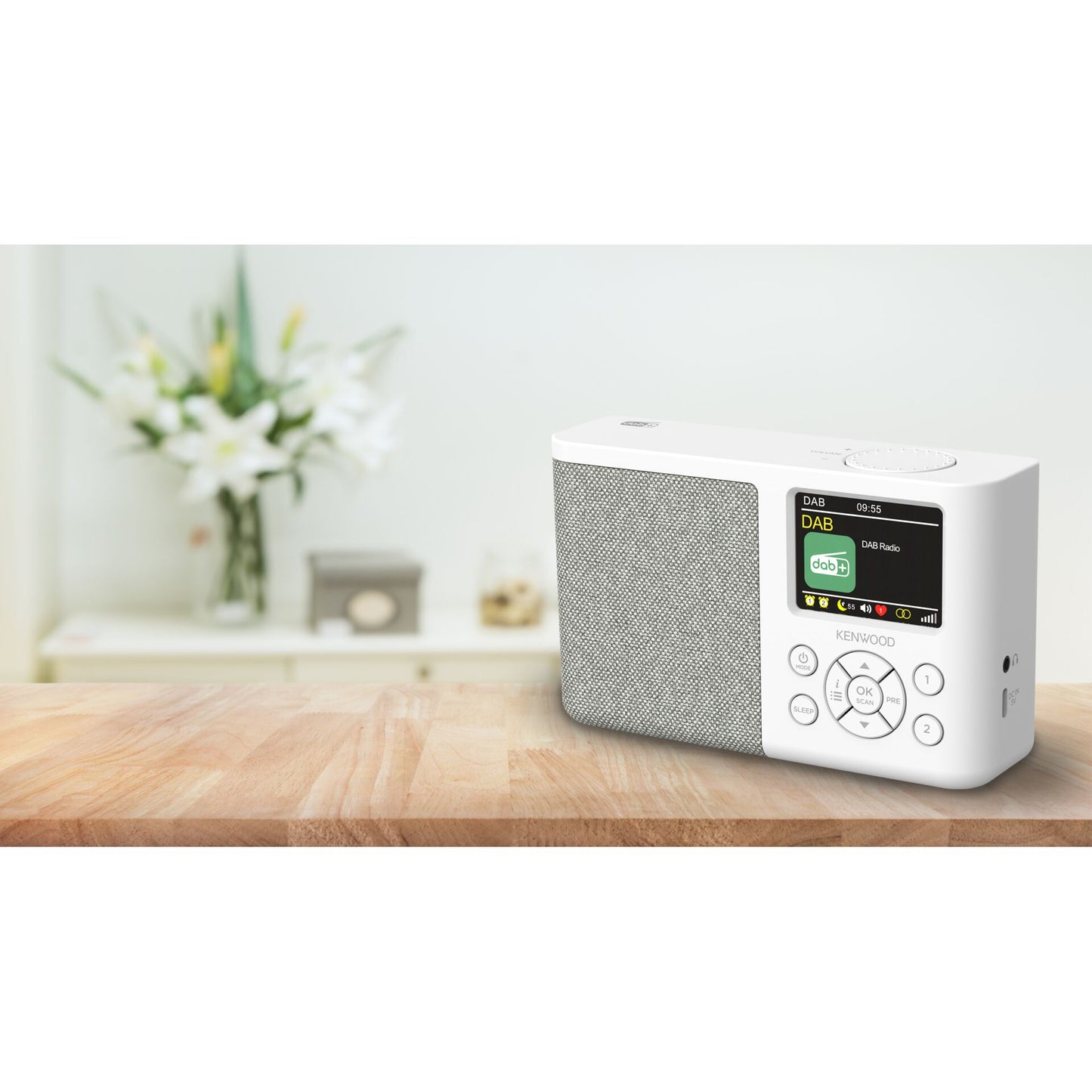 Kenwood CR-M33DAB white