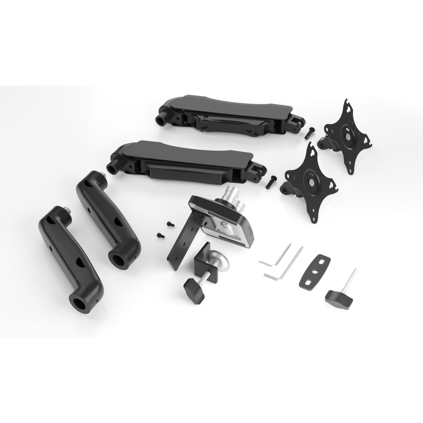 Raidsonic IB-MS204-T Monitorarm für zwei Monitore