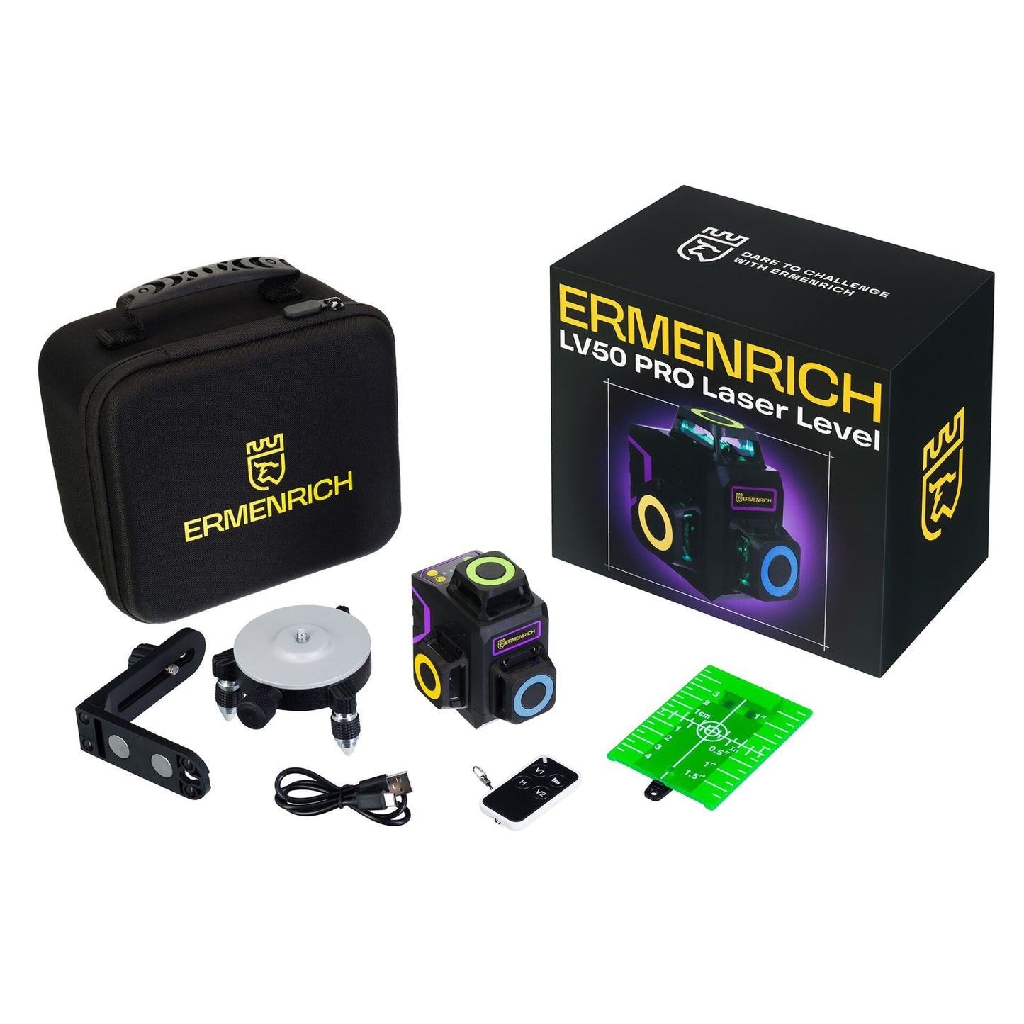 Ermenrich LV50 PRO Laser Level purple