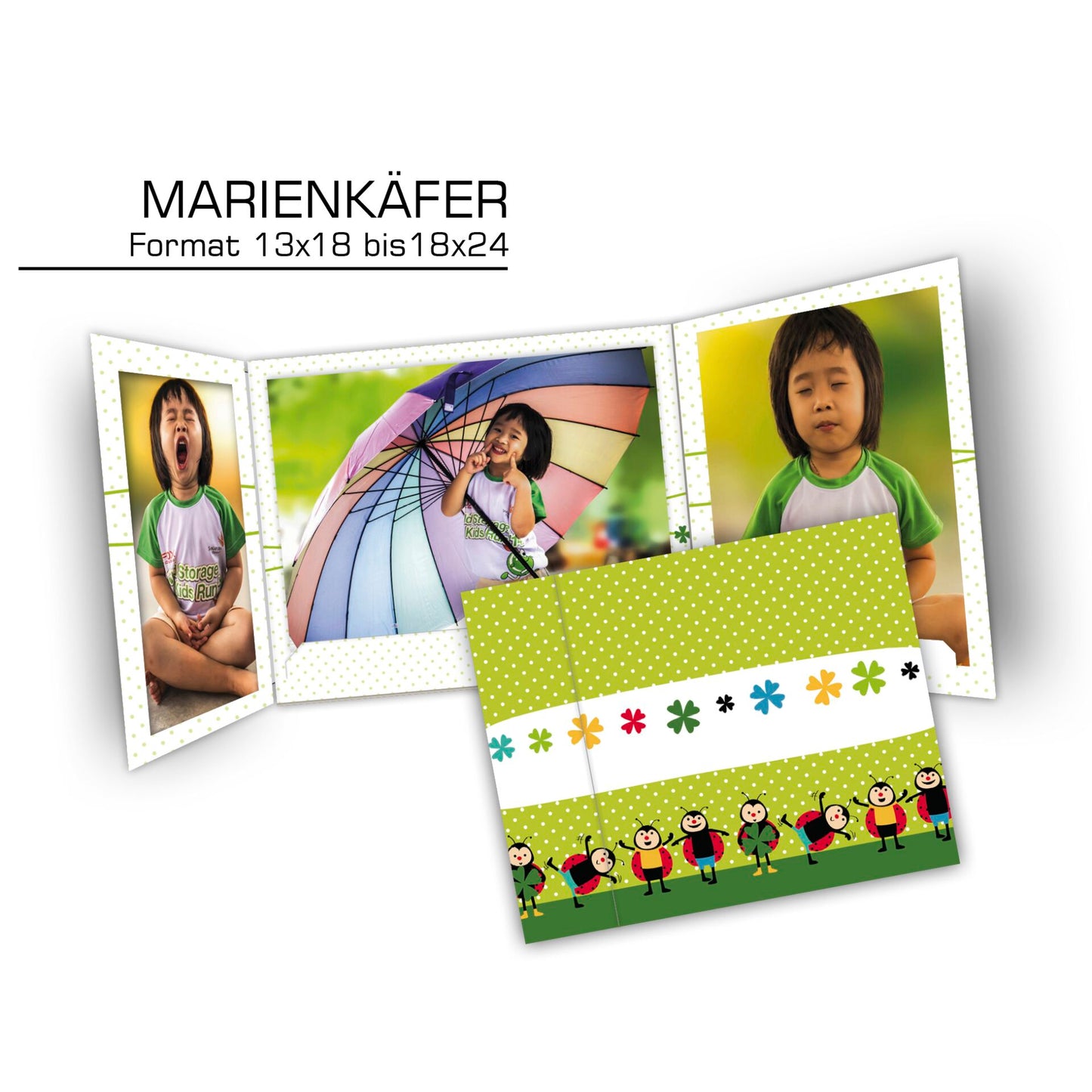 1x25 Daiber  Ladybug   13x18 Children Portrait folders 13308