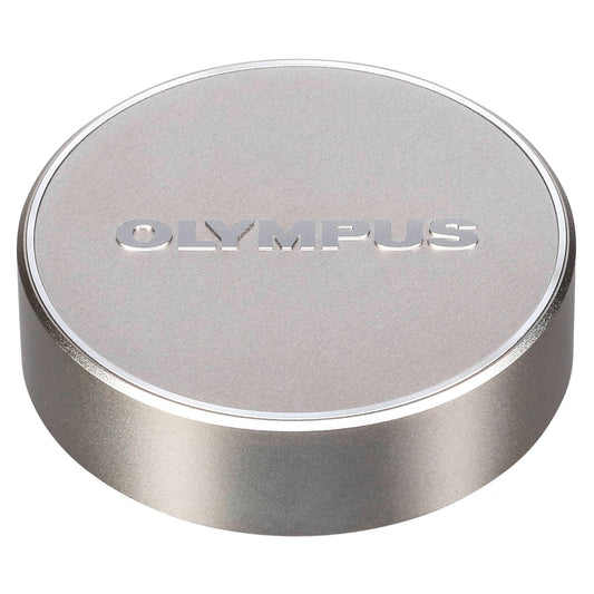 Olympus LC-61 Lens Cap for M7518 silver metal