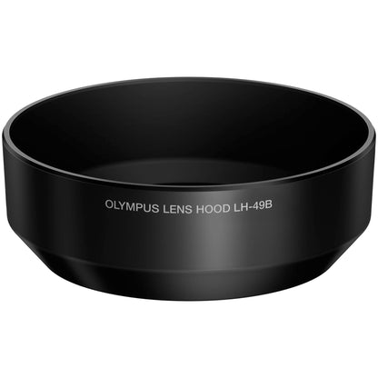 Olympus LH-49B Lens Hood for M2518 black