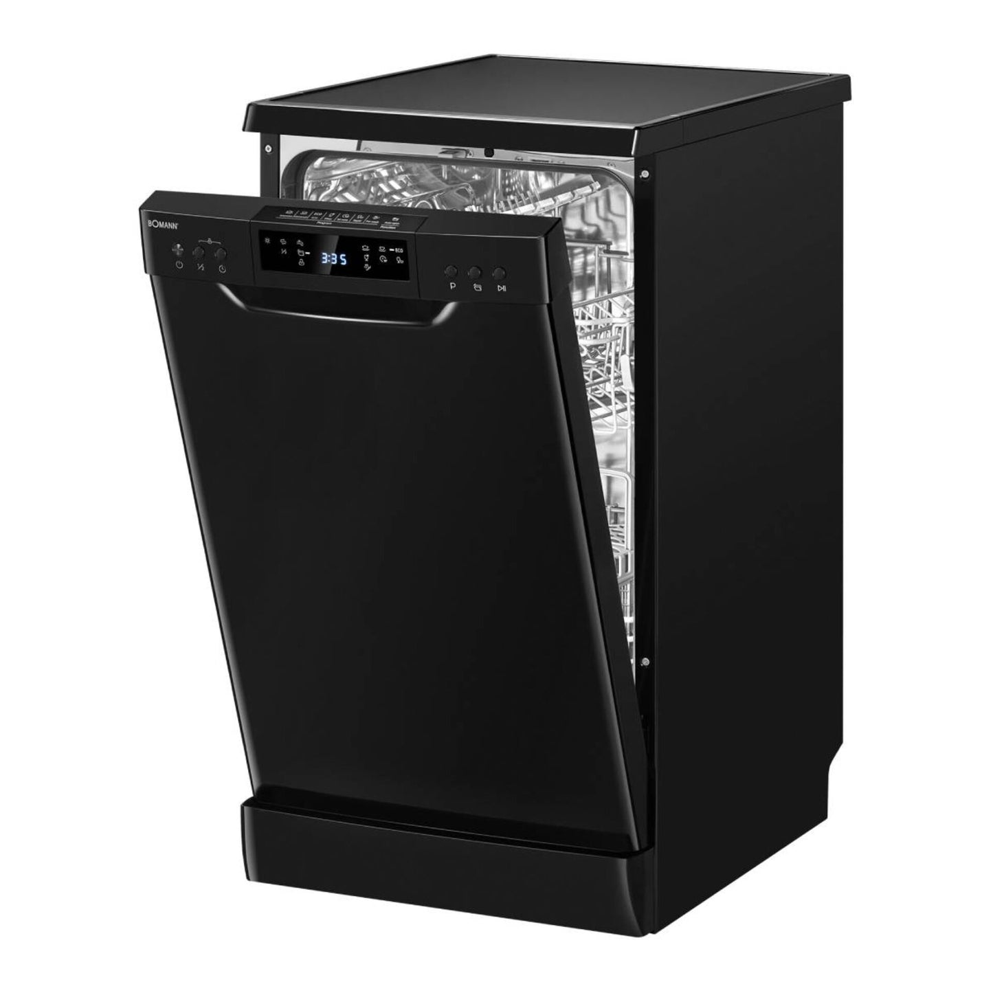 Bomann GSP 7418 black 45 cm