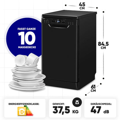 Bomann GSP 7418 black 45 cm