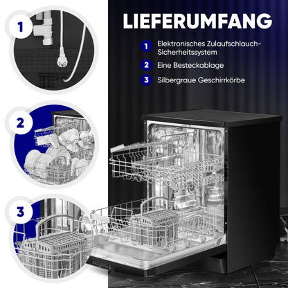 Bomann GSP 7419 black 60 cm