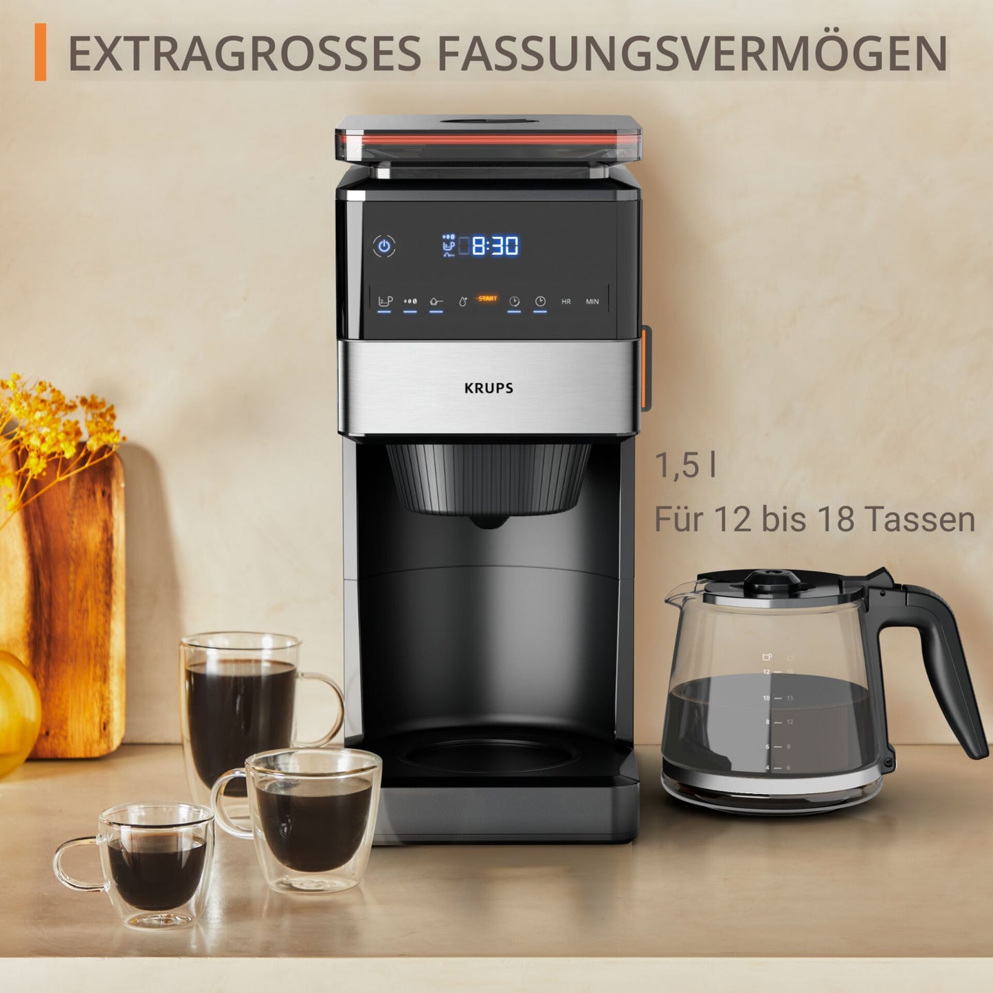 Krups KM 8428 Grind Aroma XL