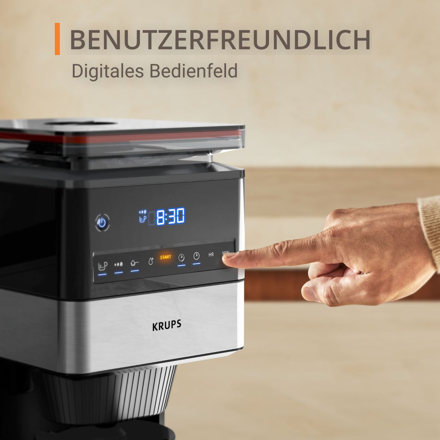 Krups KM 8428 Grind Aroma XL