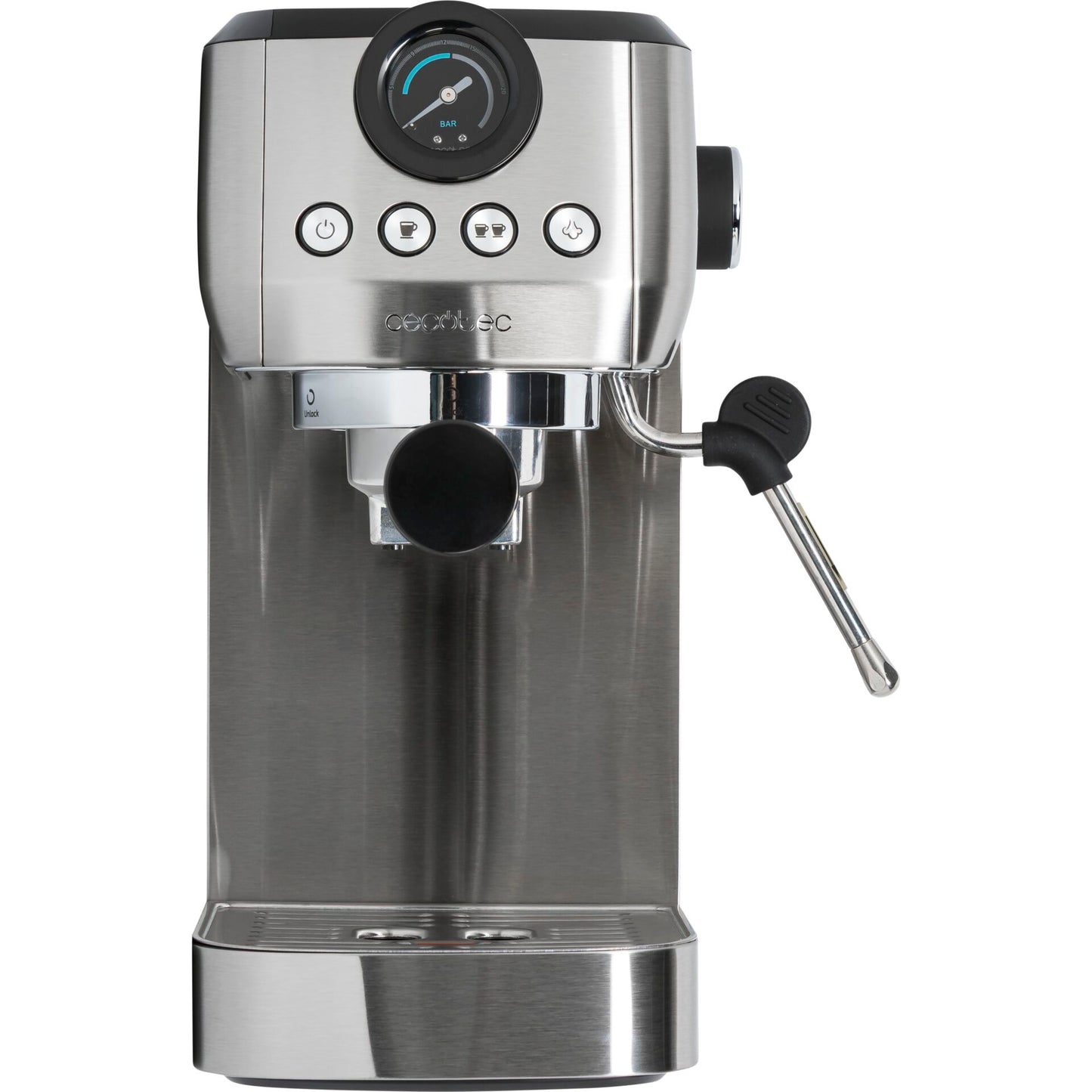CECOTEC Cafetera espresso Power Espresso 20 Steel Pro