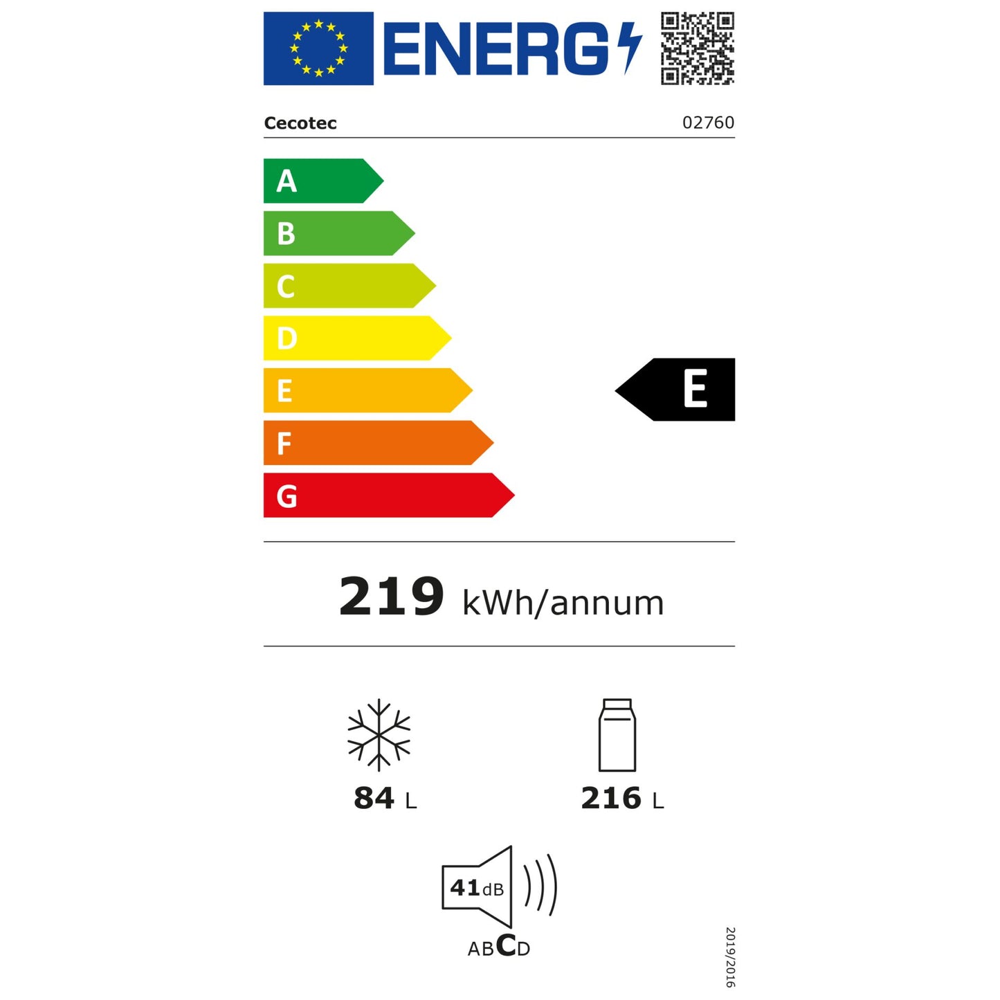 CECOTEC Frigorfico Bolero Cool- Market Combi Origin 300 Green E