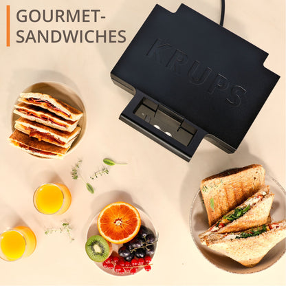 Krups FDK 462 sandwich maker black