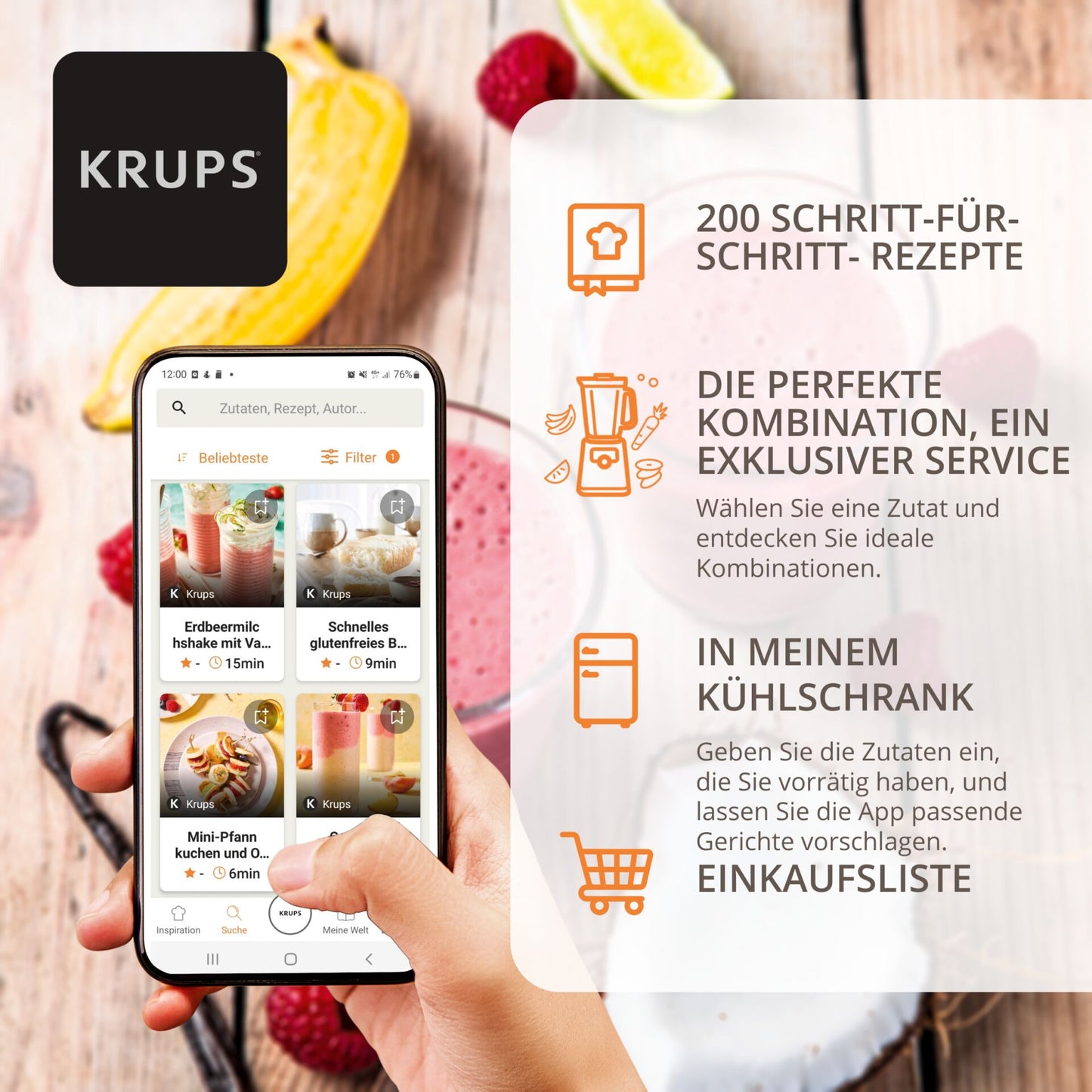 Krups KB 87 GD Perfect Mix Table Blender