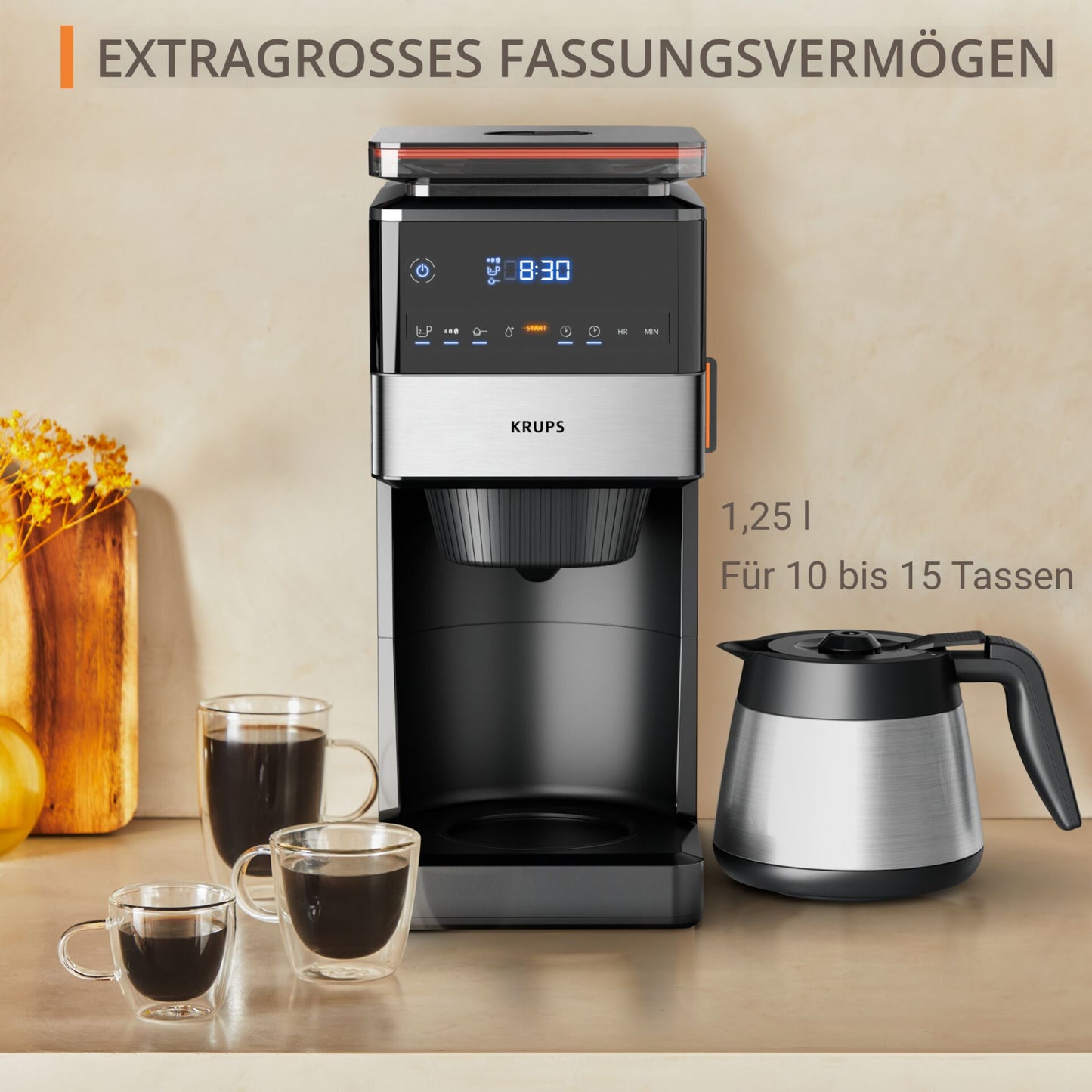 Krups KT 8428 Grind Aroma XL Thermo