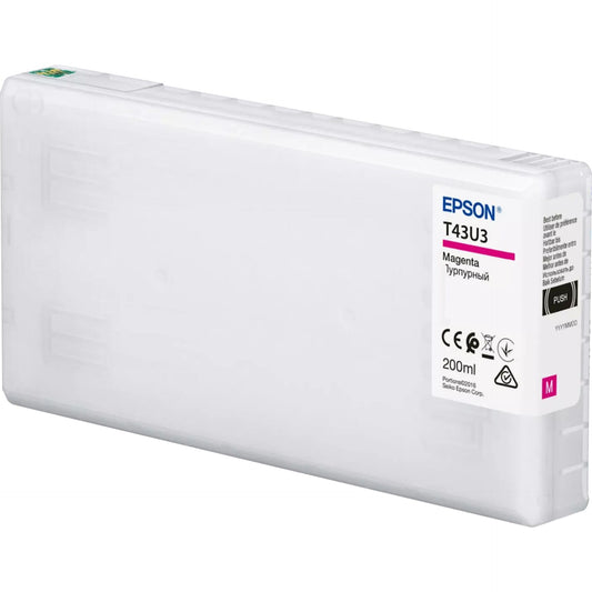 Epson Ink Cartridge magenta T 43U 200 ml            T 43U34N
