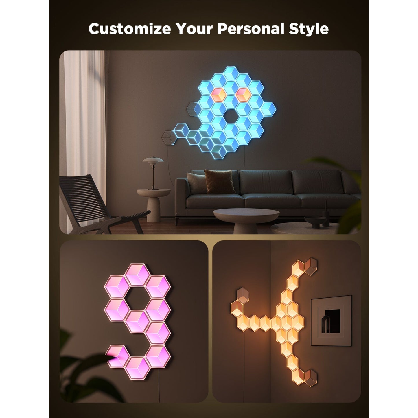 Govee Glide Hexagon Light Panels Ultra 7 Pack