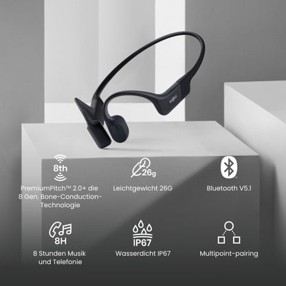 Shokz OpenRun Mini Schwarz USB-C