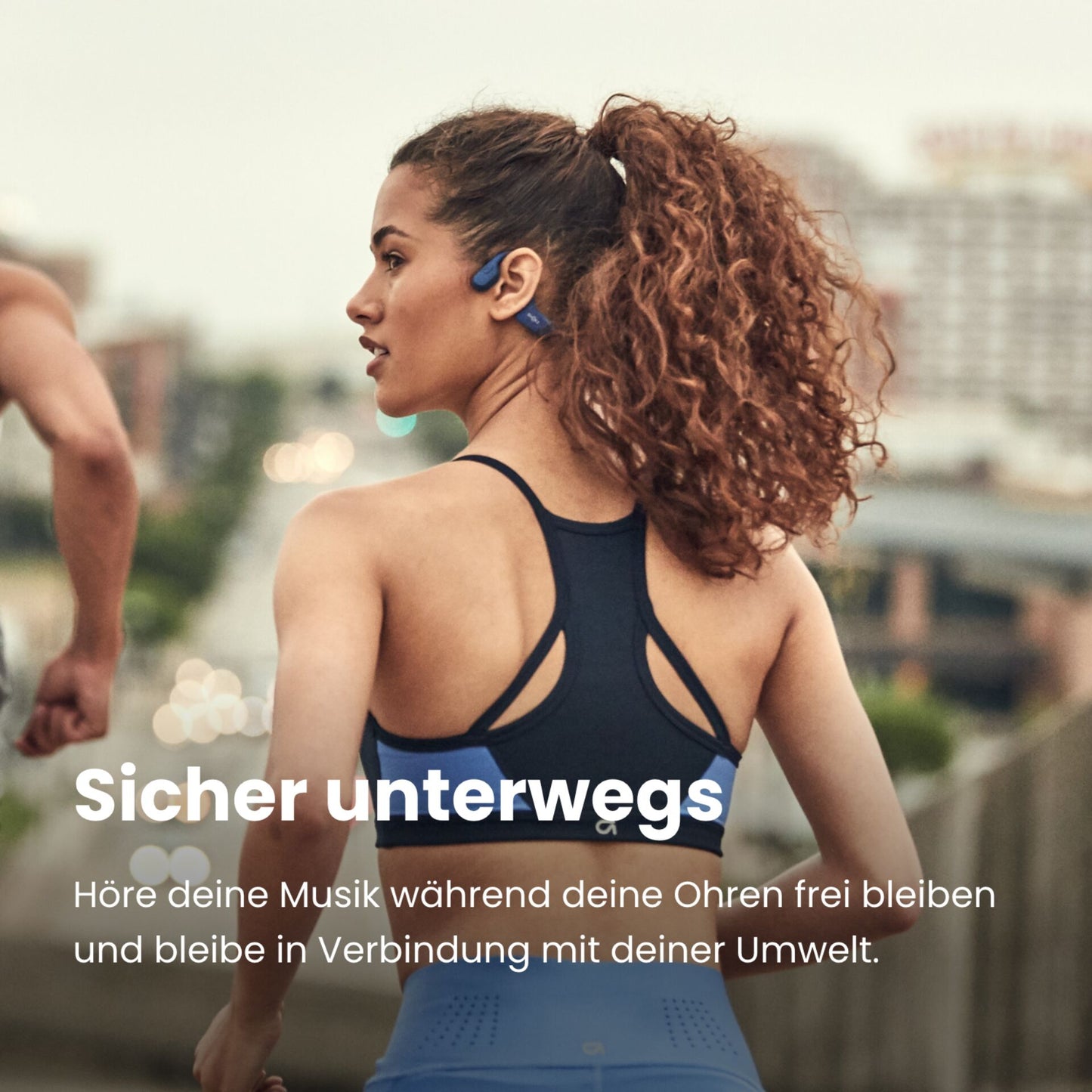 Shokz OpenRun mini Blau