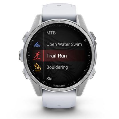 Garmin fenix 8 (43mm) Whitestone/Silver