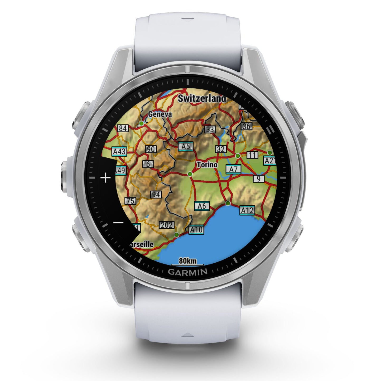 Garmin fenix 8 (43mm) Whitestone/Silver