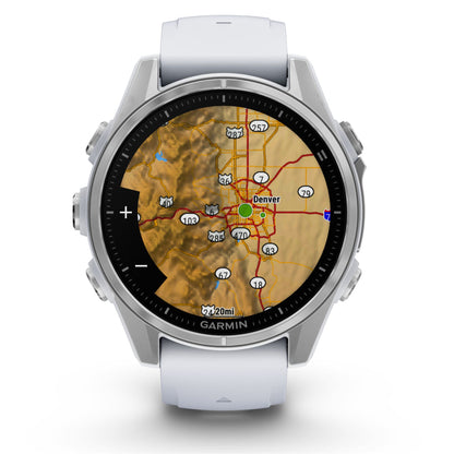 Garmin fenix 8 (43mm) Whitestone/Silver
